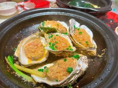 蒜蓉焗生蚝-恭喜上堓砂锅焗·海鲜大排档(闵行龙湖店)