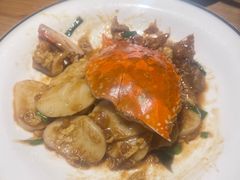 梭子蟹炒水磨年糕-原製原味(普陀山磐龙店)