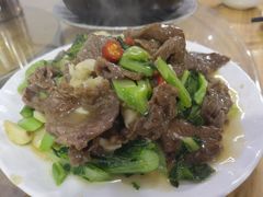 牛肉炒芥兰-陈李记粥铺(天鸿·天府店)