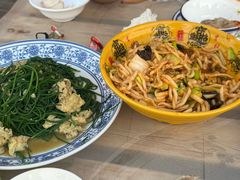 沙葱炒蛋-清真·伊清阁餐厅