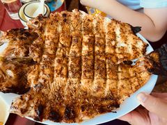 -北京龙庆四季香农家饭庄·灶台鱼·碳烤虹鳟鱼(龙庆峡店)