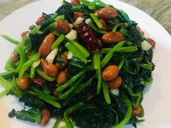 果仁菠菜-玫瑰红烤羊排(北新桥三条店)