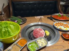 -明洞阿姨·韩式酱蟹烤肉·创意料理(三元桥店)