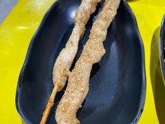 -老红桥炸灌肠牛肚锅烧烤(定福庄店)