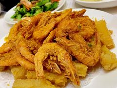 薯香椒盐虾-新洪记·丽久饭店(铁西店)