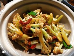 南风肉炒有机花菜-兰溪小馆(东直门簋街店)