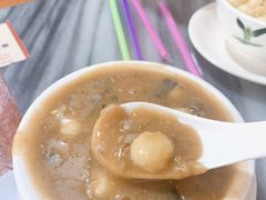 栗子红豆沙加桃胶-黄师奶甜品店