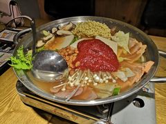 部队火锅-富乐满韩国正宗炸鸡韩国料理(虹泉路店)