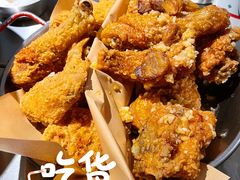 炸鸡一半一半-富乐满韩国正宗炸鸡韩国料理(虹泉路店)