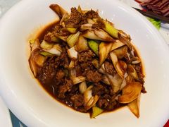 葱爆羊肉-津城食府