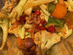 干锅腊肉花菜-避风塘(百联东郊店)