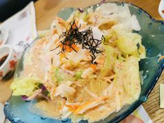 和风蟹肉温泉蛋色拉-宫谷创作料理(大拇指广场店)