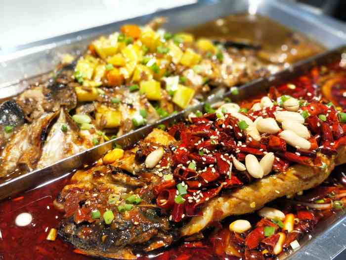 尚渔味双拼烤鱼(水游城店)-"很久没有吃过烤鱼了,从朋友那里得知