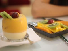 法式芒果奶冻+芒果河粉-糖糖屋•糖水•雪花冰店(时尚天河店)