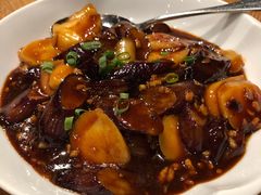 茄子烧年糕-宁波柏悦酒店·钱湖渔港