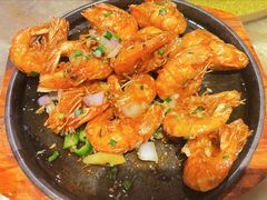 油爆河虾-阿巧一号私房菜(止园路店)