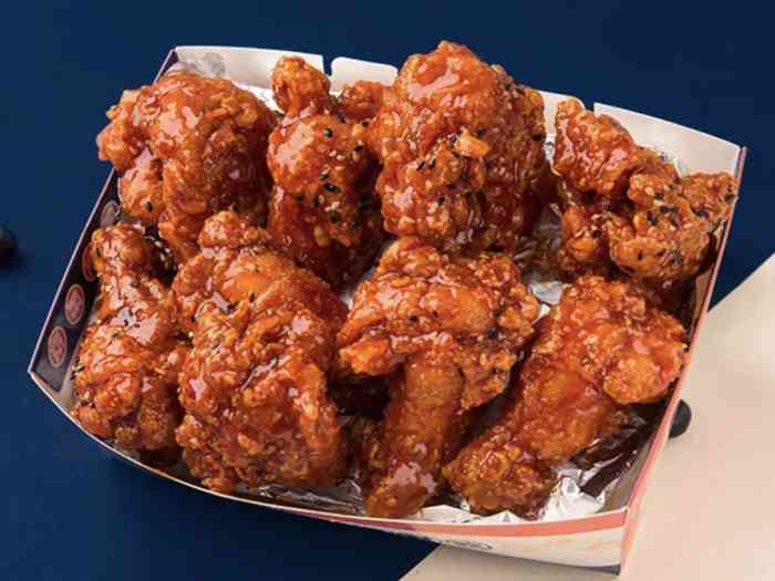 熊家无二·韩式炸鸡(燕顺路店)-"看见是新店开张,所以准备尝试下,量还