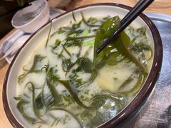 翅汤海芽菜-喜上喜鸡煲翅(吉大店)