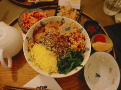 辣猪肉沫叉烧茶泡饭-嘁嘁茶泡饭