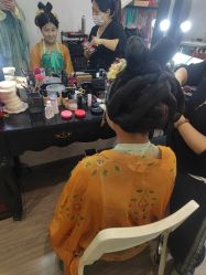 -后宫·古装汉服京剧儿童亲子全家福摄影