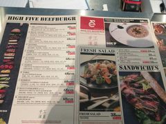 菜单-HIGH FIVE哈福手工汉堡(桂林路店)