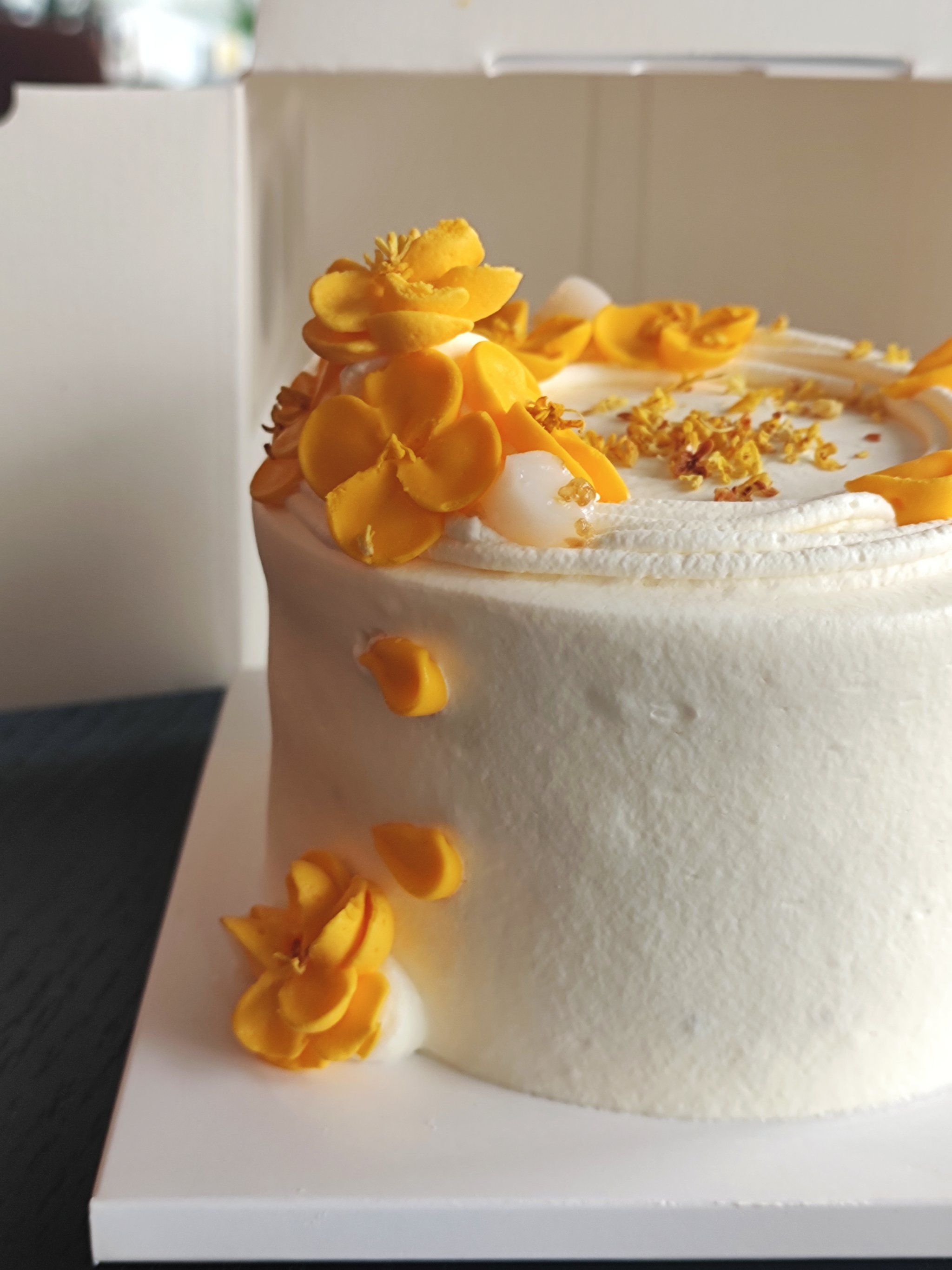 生日吃上了季节限定蛋糕!感恩的心!