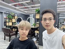 -藤野造型专业烫染接发