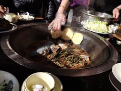 -北京龙庆四季香农家饭庄·灶台鱼·碳烤虹鳟鱼(龙庆峡店)