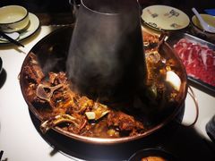 招牌羊蝎子锅底-颐品居涮肉(乌鲁木齐中路店)