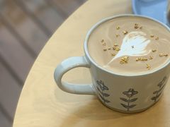 桂花拿铁-爱樂咖啡(青年体育公园店)