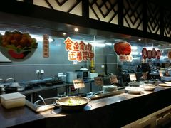 自助取餐区-广东道至正餐厅(区庄店)