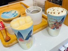 白玉厚制浆撞茶-仙境豆夫(步行街旗舰店)