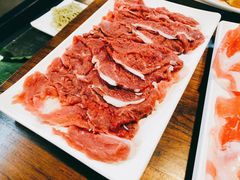 手切鲜羊肉-大明铜锅·烤涮坊·烧烤(新开路店)