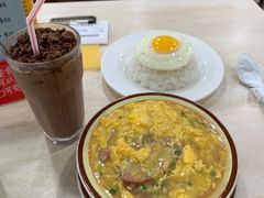 滑蛋虾仁饭-喜莲咖啡