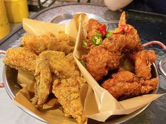 双拼炸鸡-富乐满韩国正宗炸鸡韩国料理(虹泉路店)