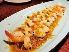 蒜蓉粉丝虾-绿茶餐厅(华联万柳店)