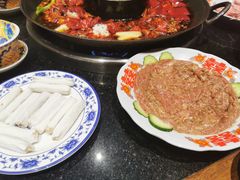 孜然牛肉-楠火锅(绵阳首店)