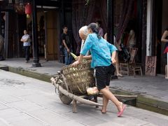 街子上的居民-崇州市街子古镇