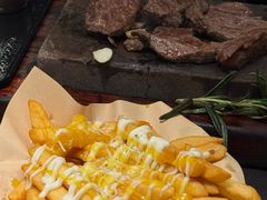 帕玛臣芝士薯条-一沙一城·岩烤牛扒(深圳首店)