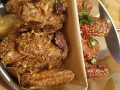 炸鸡翅一半一半-富乐满韩国正宗炸鸡韩国料理(虹泉路店)