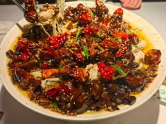 油泼沸腾笋壳鱼-桂满陇·海市蜃楼·黑金(国金店)