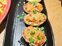 咸蛋黄烤鲍鱼-刘明记乐山烧烤(犀浦店)