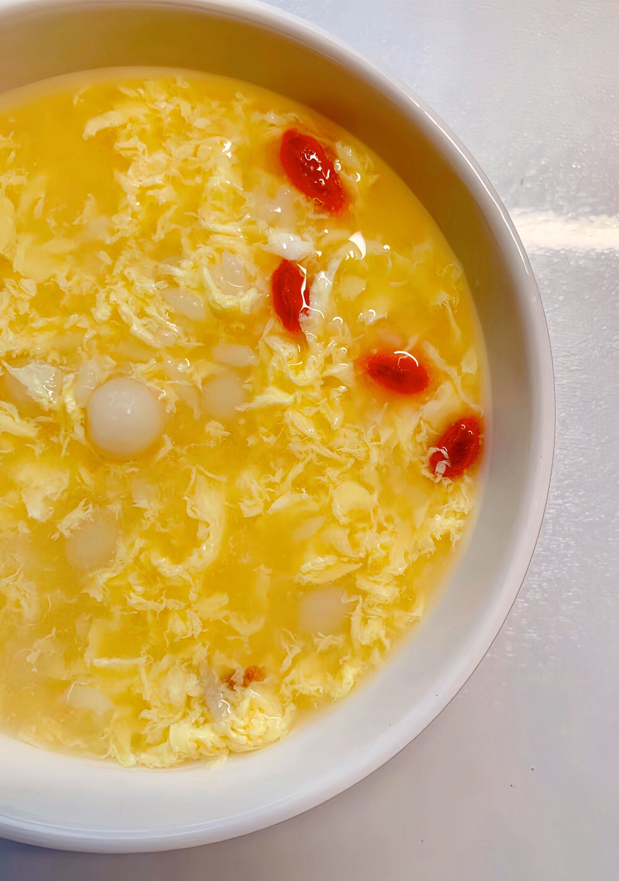 秋冬必备鸡蛋酒酿小丸子