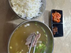-吉林延边牛肉汤饭，大冷面