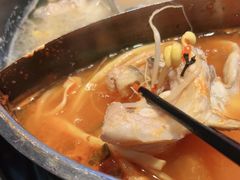 酸汤鸳鸯锅底-阿婉贵州苗家酸汤鱼(梅林店)