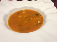经典蔬菜浓汤配新鲜藜麦大虾-王品牛排(福州泰禾店)