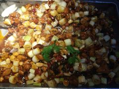 双拼口味宫保鸡丁烤鱼-锦尚阁烤鱼(望京新荟城店)