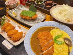 金咖喱熔岩蛋包饭猪排饭-堂本家洋食别馆·炸猪排(中心城店)