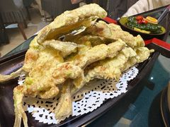 苔菜小黄花-君霖海鲜私房菜(春柳店)