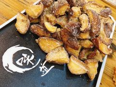 烤香菇-长青菠菜面·烧烤